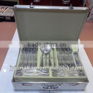 Flatware 72pcs with SS410 material made by Junzhan Factory with low price