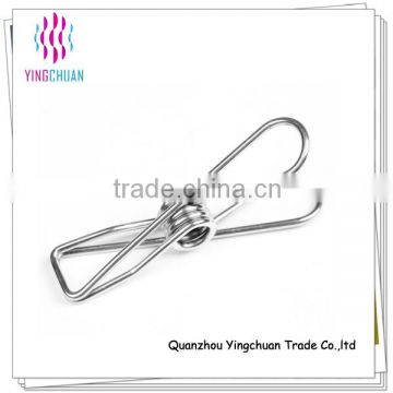Stainless steel clothes pegs