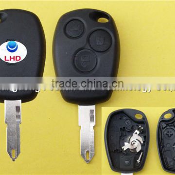 Renault smart remote key shell with 3 buttons