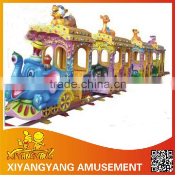 2014 Newest style elephant spacious amusement park entertaining electric train