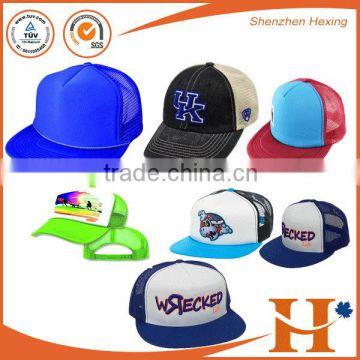 hot sale plain custom-made 5 panels cap,5-panel fitted hat