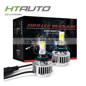 HTAUTO H1 H3 H7 H11 9005 9006 H4 H13 9004 9007 12V 33 W Led Headlamps Car h1 light Led Daytime Running Light