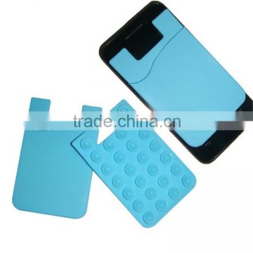 2014 Hot sell silicone mobile phone wallet