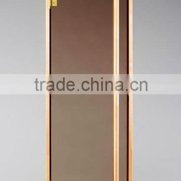 Superior Sauna Glass Doors with hemlock frame(KD-7001)