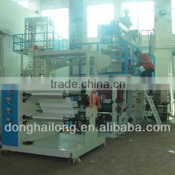 Mono-layer Water-cooled PP plastic film extruder machine