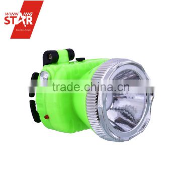 Small Portable Light with Long Illumination, 1W Rechargeable Head Lights LED