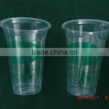 special design thick vacuum forming clear plastic cup