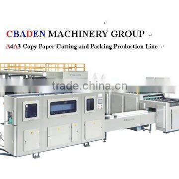 Professional Fully Automatic Copy Paper A4 Cutting and Wrapping Production Line