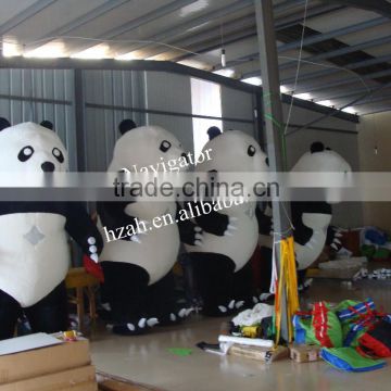 Costume Inflatable Panda for Advertising