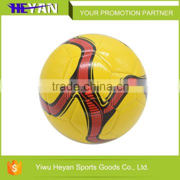 Newest design high quality laser soccer ball, rubber soccer ball