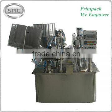 Semi-automatic tube filling and sealing machine on sale