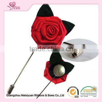 lapel pin manufacturers china handmade boutonniere stick brooch pin rose blume enamel custom star shape metal lapel pin badge