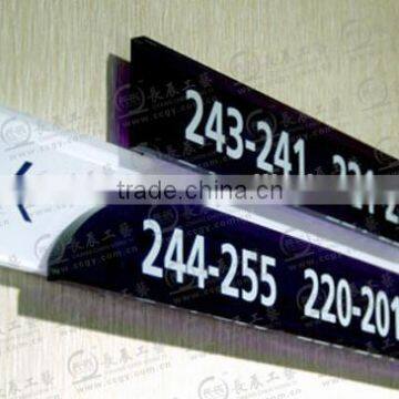 high grade customized acrylic door sign for stard hotel