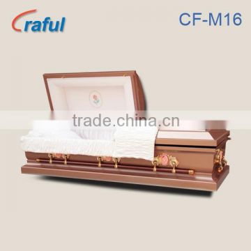 Coffin Casket Martha Sliver Rose CF-M16