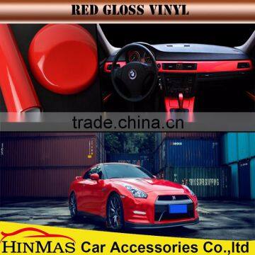 Car decal 1.52*30m Sticker Gloss Blue Car Wrapping Vinyl Wrap