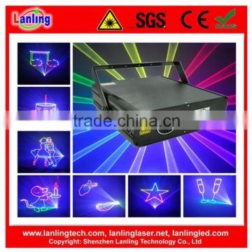 2.5W RGB ILDA Animation laser stage light logo projector