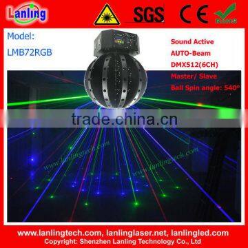 Club RGB laser ball light Moving head Fat beam laser light