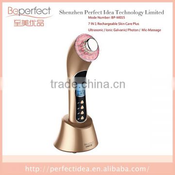 Electric face lift ultrasonic beauty machine Deep Cleansing