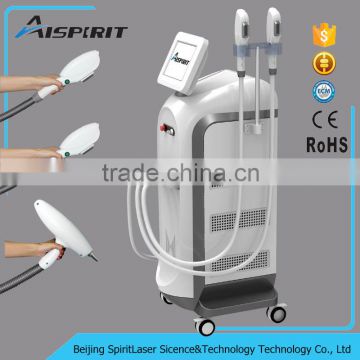 Pigmented Lesions Treatment AISPIRIT Elight Shr Q Permanent Tattoo Removal Switch Nd Yag Laser Of Good Price