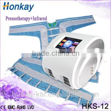 portable air pressure presotherapy lymph machine for beauty
