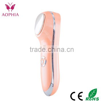Professional Rechargeable Ultrasonic Facial Skin Massager with Hot Massage and Cold Massage