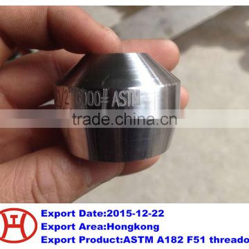 ASTM A182 F51 threadolet
