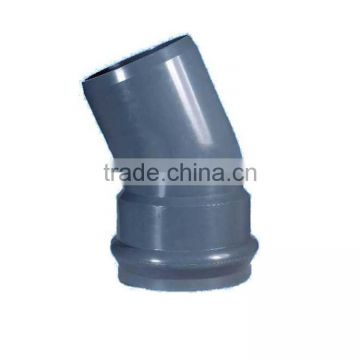 Pvc fitting 1-faucet & 1-insert Deg 40 elbow for water supply