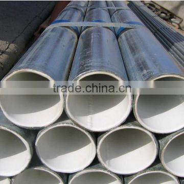 A36 SS400 HOT DIPPED GALVANIZED STEEL PIPE