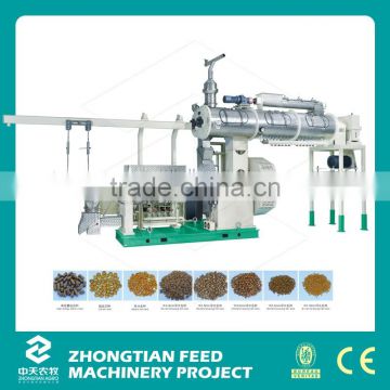 Brand New Feed Extruder / Floating Fish Feed Pellet Making Machine For Sale