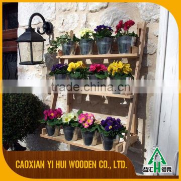 China Manufacturer Antique Wooden Flower Pot Stands With Low Price