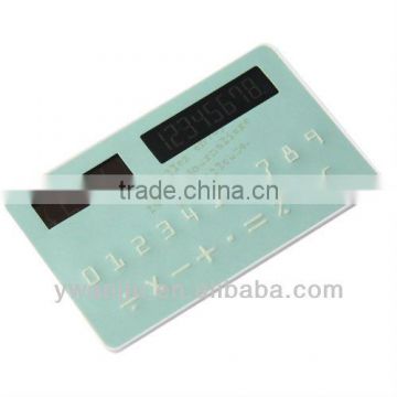 Supply Creative fashion Card calculator / pocket calculator --blue stamp