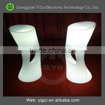commercial LED glowing light stool chairs for party