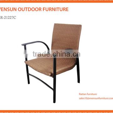 weatherproof and fireproof outdoor synthetic rattan outdoor rental chairs