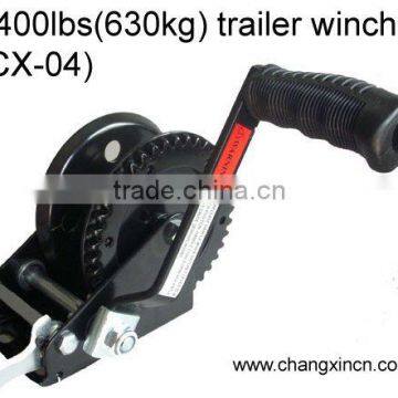 1400lbs trailer winch