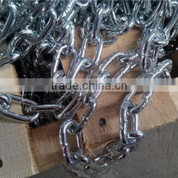 Supply High quality steel anchor galvanized short link chain