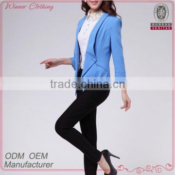 high fashion good quality factory direct work ladies office uniform design
