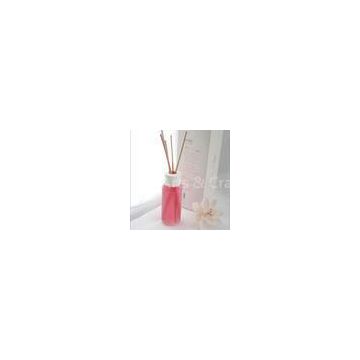 150ml / 200ml Lovely Pink Glass Bottle Fragrance Reed Diffuser For Office Room TS-RD36
