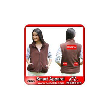 Winter Vest With High-Tech Electric Heating System Battery Heated Clothing Warm OUBOHK