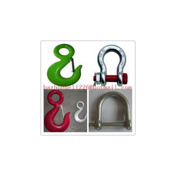 Screw Pin Bow Shackle& D- Shackle,Standard D Shackle&forged Shackle