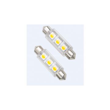 Led light /light bulb /0.8W xenon festoon light bulb