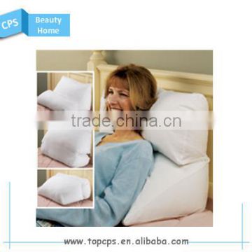 Position comfort pillow lumbar cushion for bed rest