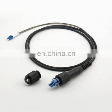 outdoor waterproof multimode singlemode duplex fiber optic patch cord for base station