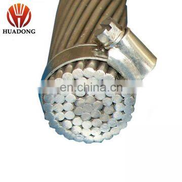 Power cable 13.2kv Raven ACSR Galvanized steel wire ACSR Waxwing 266.8mm2 reinforced drum package