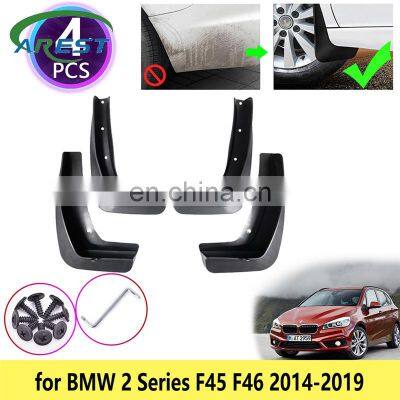 for BMW 2 Series F45 F46 Gran Active Tourer 2014~2019 Mudguards Mudflap Fender Mud Flaps Splash Guards Car Accessories 2015 2018