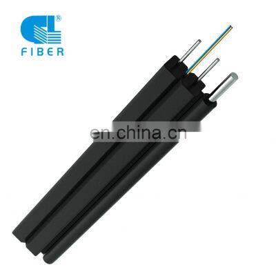 FTTH 1-12 Core Outdoor FTTH Drop Cable With LSZH Jacket fiber optic cable optical fiber prices