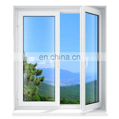 High quality upvc windows doors pvc swing glass window vinyl window