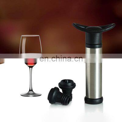 Personalized Black Mini Party Gift  Bottle Cork Luxury Silicone Custom Wine Stopper