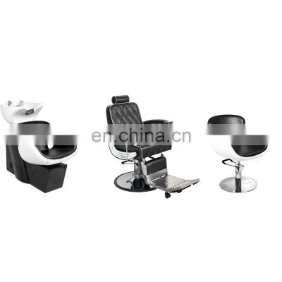 beauty salon furniture whole set used hair saloon equipments styling shampoo Barber chair package