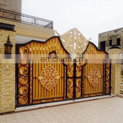philippines pedestrian walkway security simple design rot wrought iron gates main garden gates and fence residential