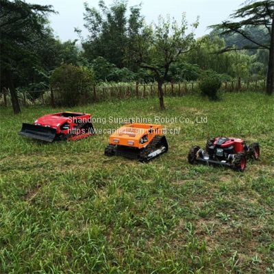 remote control lawn mower, China remote control grass cutter price, robotic slope mower for sale